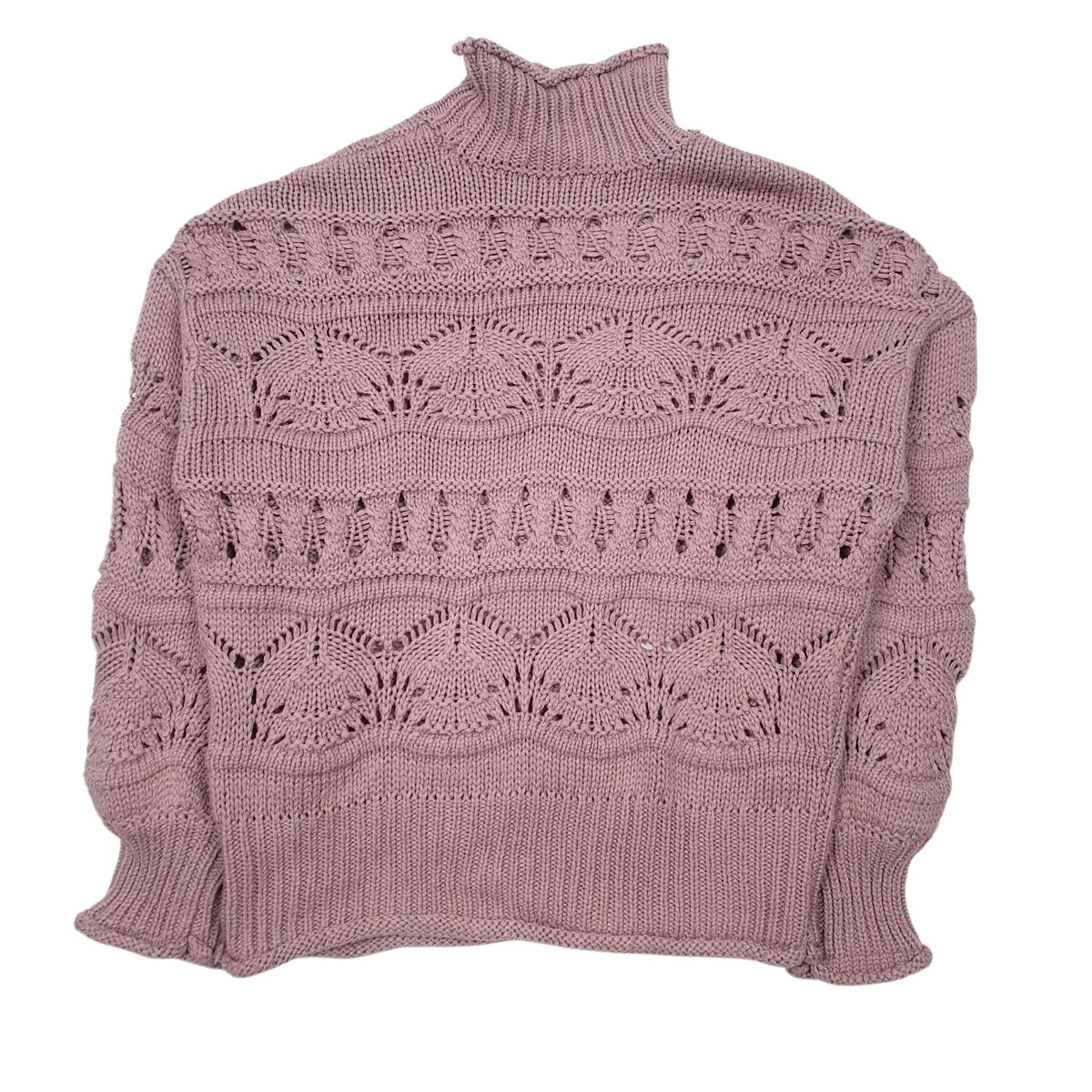 Womens Pink Unbranded Knit Crewneck Jumper