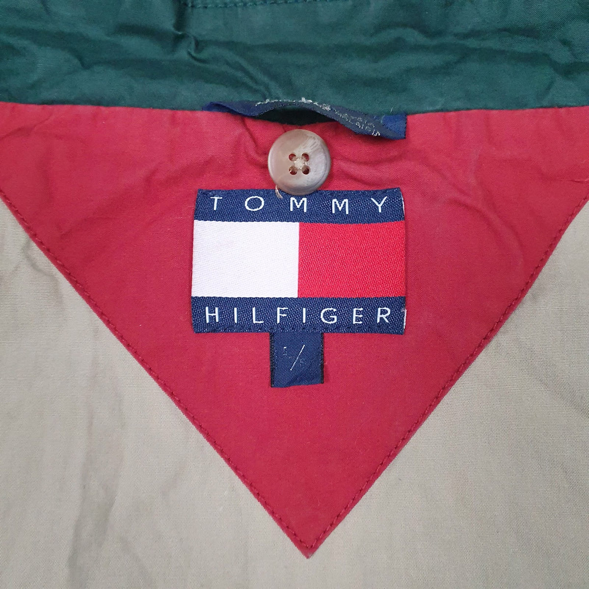 Mens Green Tommy Hilfiger Vintage 90s  Coat