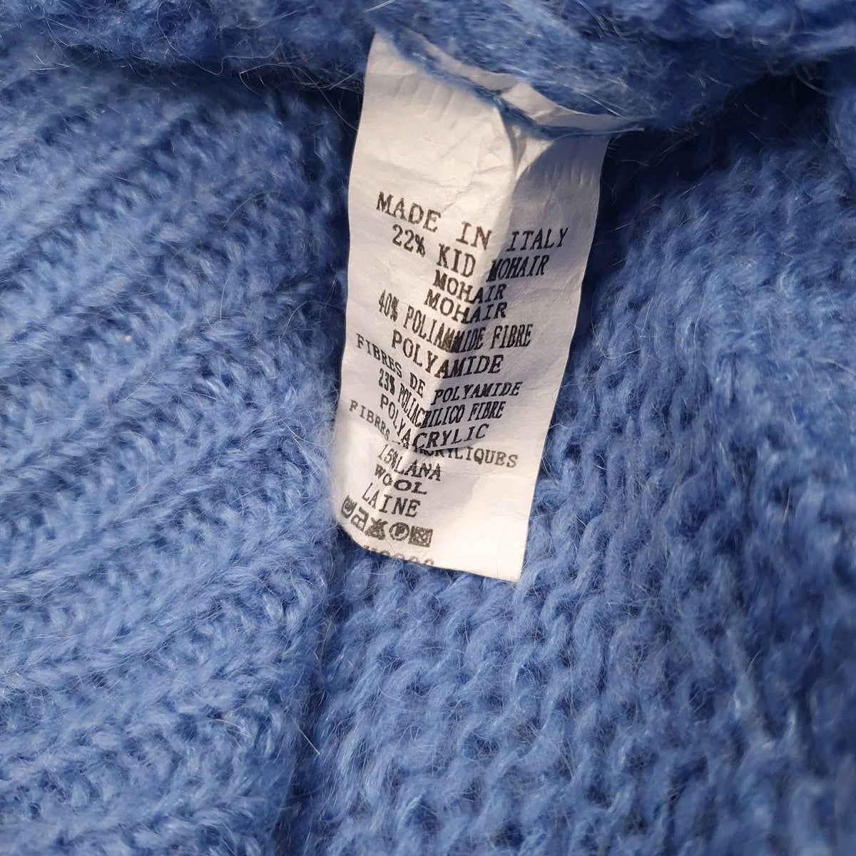 Womens Blue Unbranded Knit Crewneck Jumper