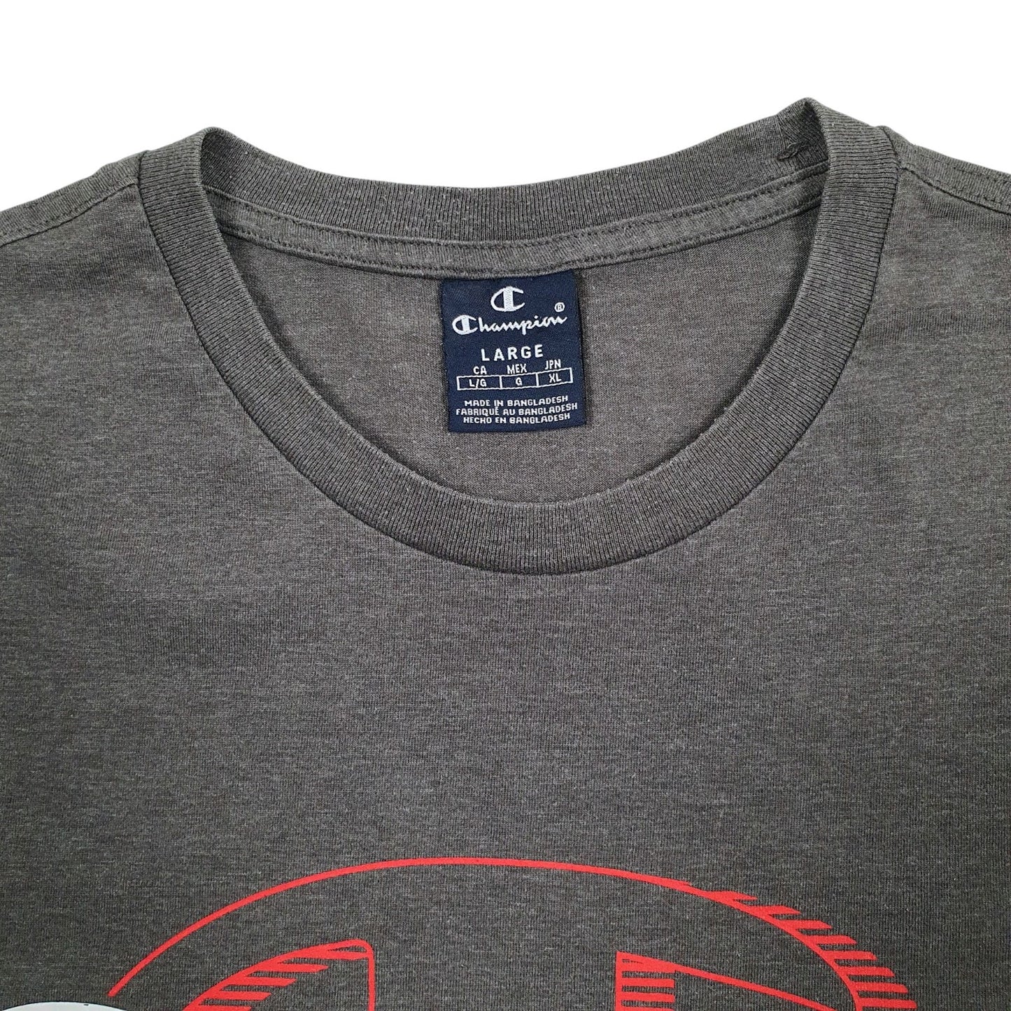 Mens Grey Champion   T Shirt