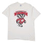 Mens White Delta University Of Wisconsin Short Sleeve T Shirt