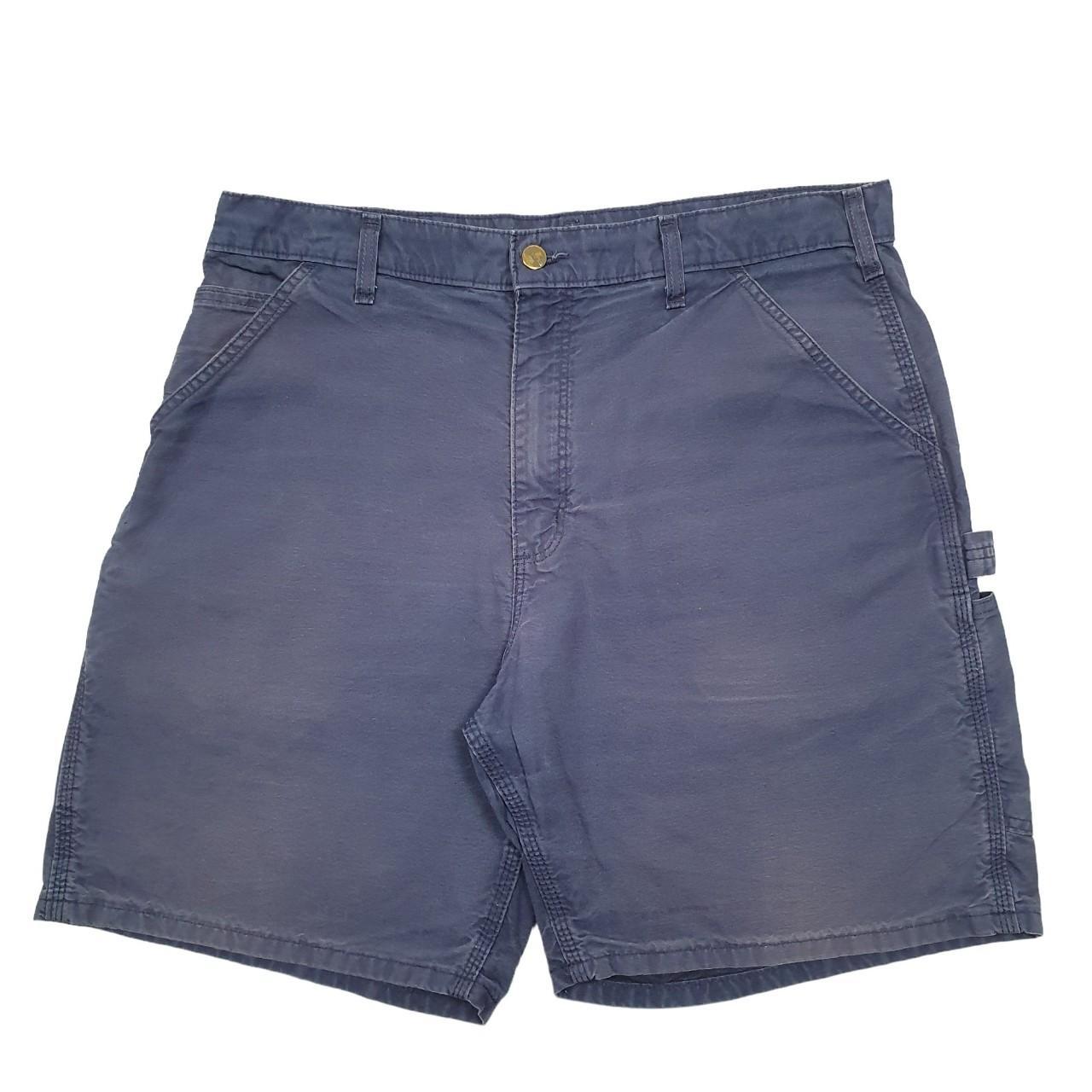 Carhartt Workwear Blue Carpenter Cotton Shorts W36
