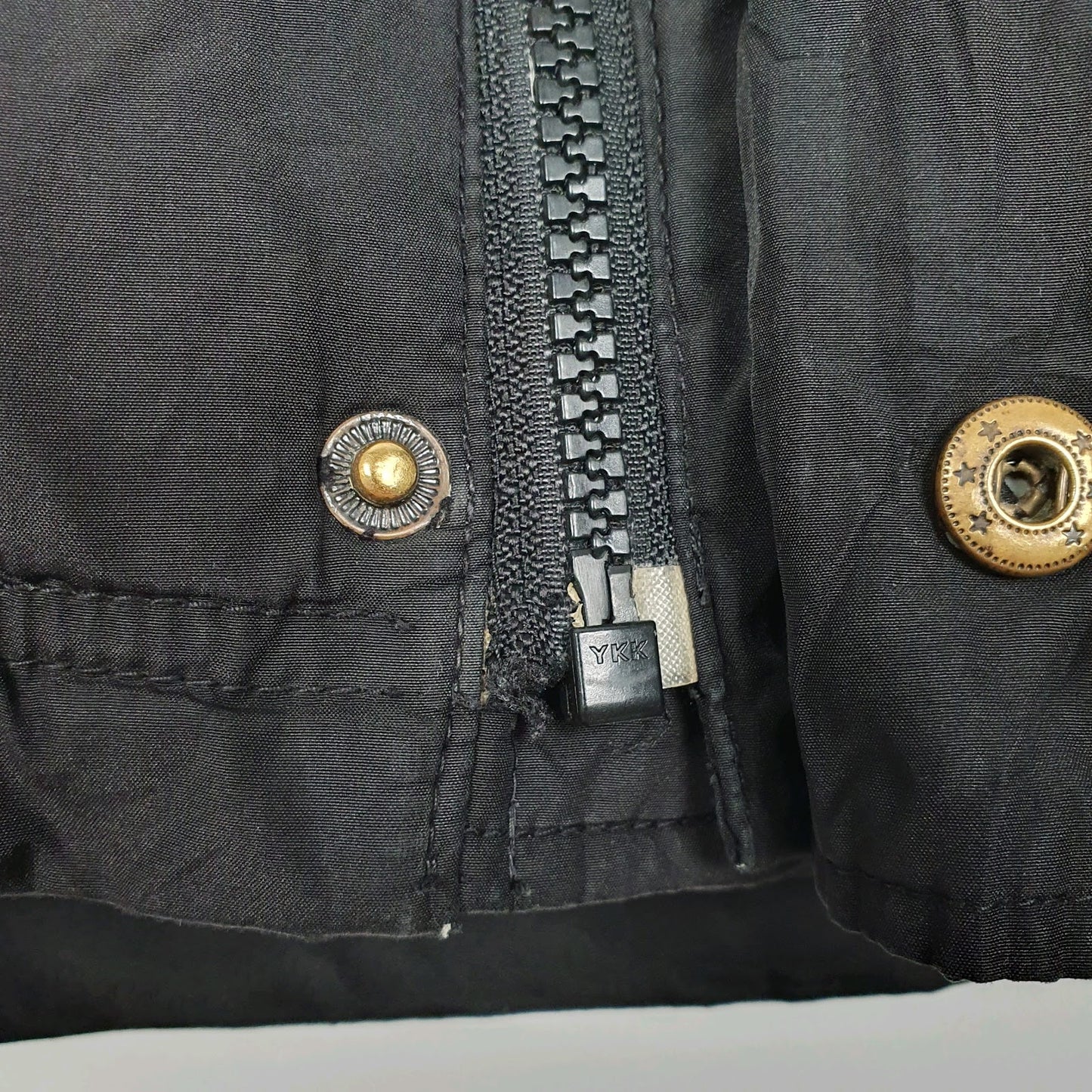 Mens Black Levis   Coat