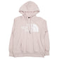 Womens Pink The North Face Spellout Hoodie Jumper