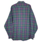 Mens Green L.L.Bean Flannel Vintage 90s Made In USA  Shirt