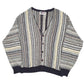 Cooper Monsieur Vintage Coogi Style Made In Canada Cardigan Cotton Sweatshirt Jumper M