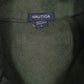 Mens Green Nautica  Quarter Zip Jumper