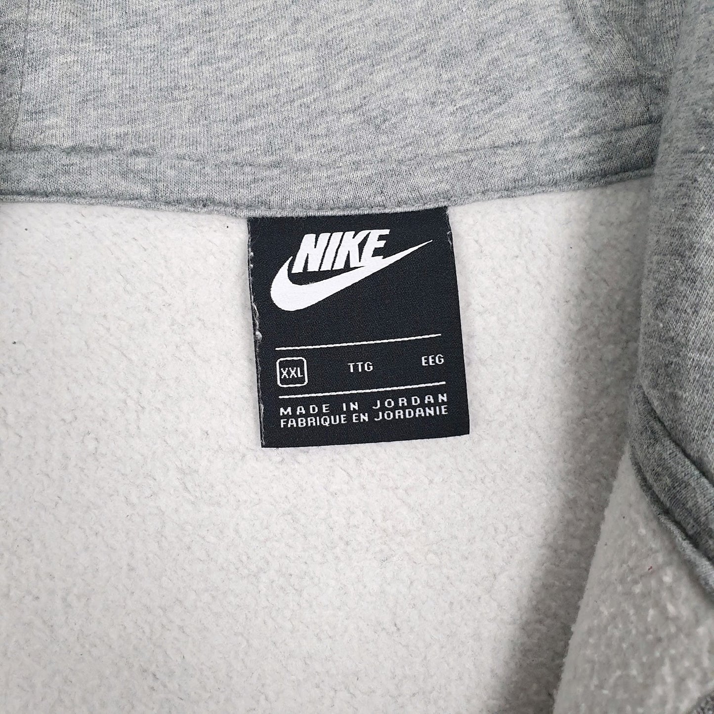 Mens Grey Nike  Full Zip Jumper