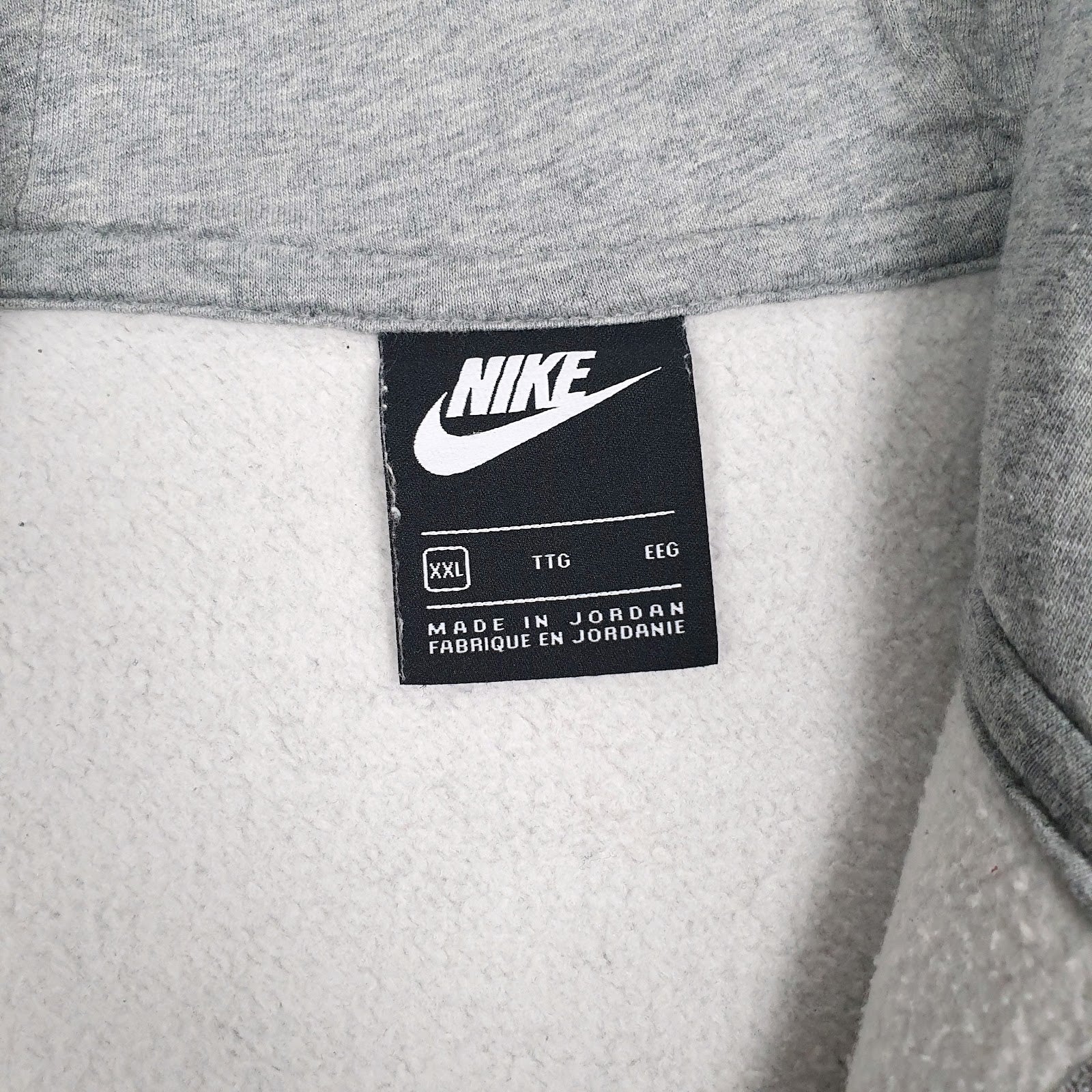 Mens Grey Nike  Full Zip Jumper