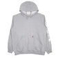 Mens Grey Carhartt  Hoodie Jumper