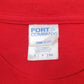 Mens Red Port & Company Wolves Basketball  T Shirt
