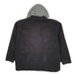 Mens Black Wrangler Chore Hoodie  Coat