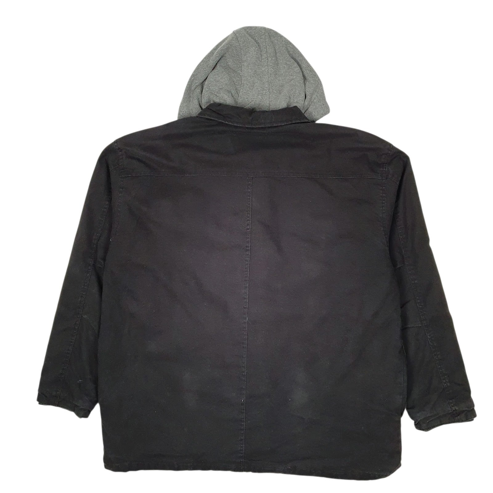 Mens Black Wrangler Chore Hoodie  Coat