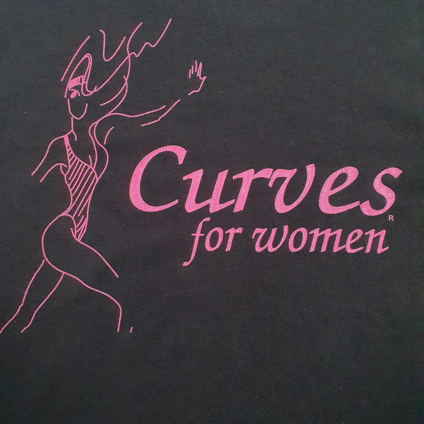 Womens Black Fruit Of The Loom  Hoodie T Shirt