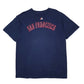 Mens Navy Majestic San Francisco Giants MLB Baseball Bumgarner Short Sleeve T Shirt
