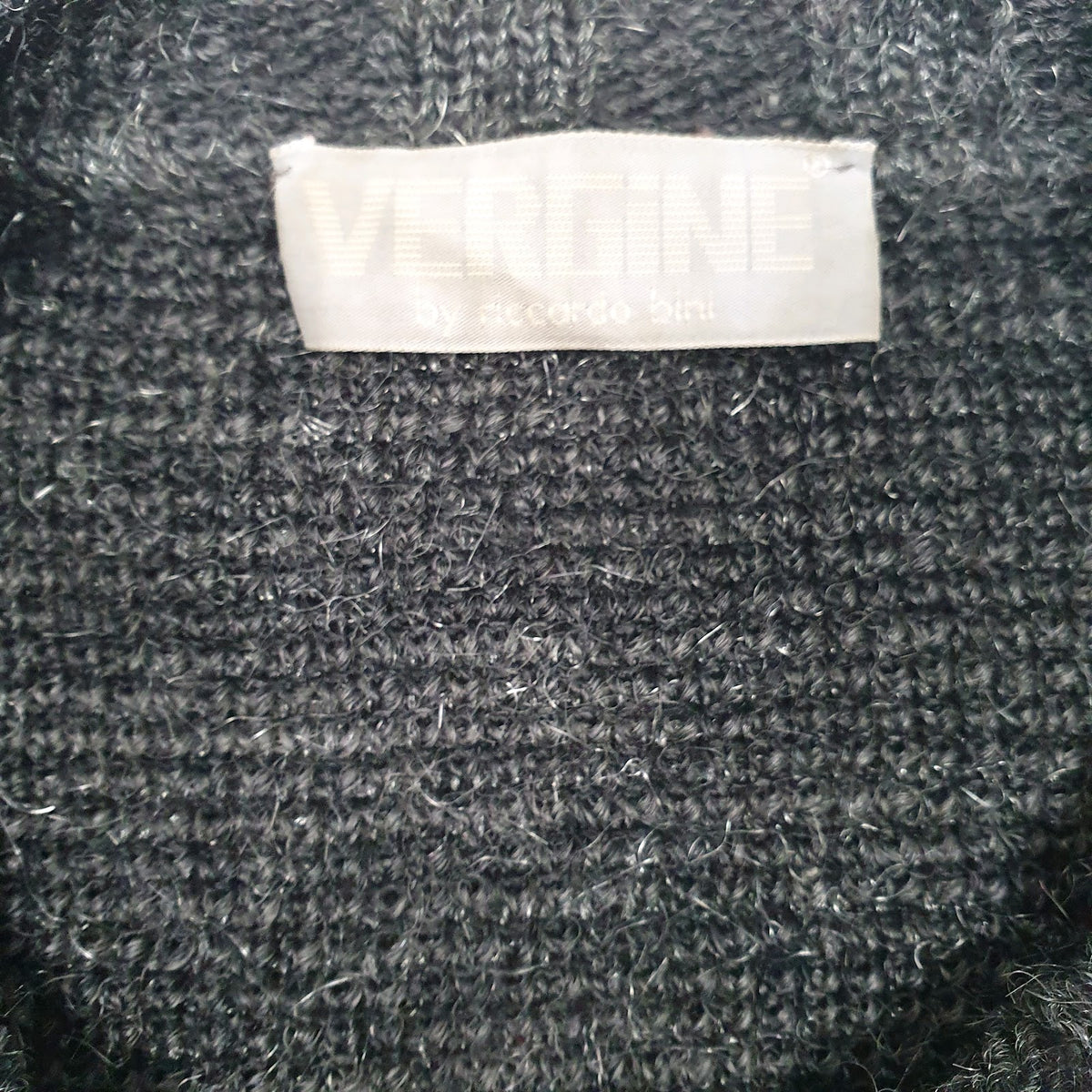 Womens Grey Riccardo Bini Vintage Crewneck Jumper