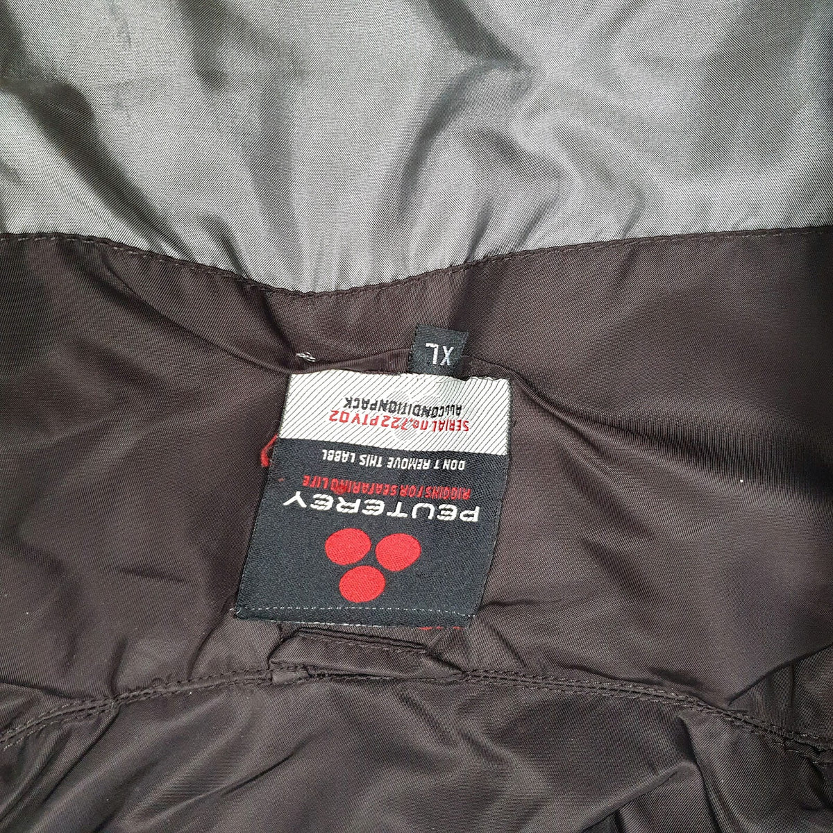 Womens Brown Peuterey Parka Sailing  Coat