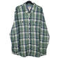 Mens Green L.L.Bean Flannel Long Sleeve Shirt