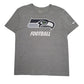 Mens Grey Nike NFL Seattle Seahawks Short Sleeve T Shirt