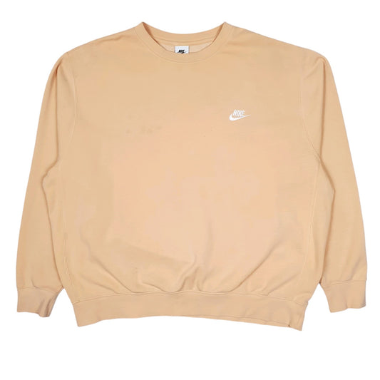 Mens Orange Nike  Crewneck Jumper