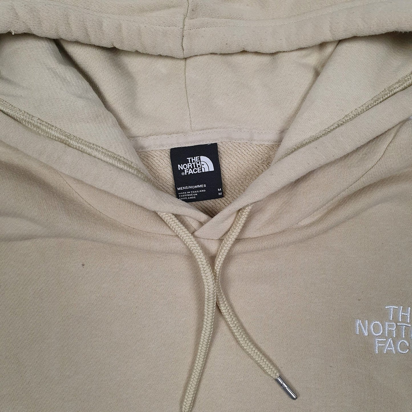 Mens Cream The North Face  Hoodie Jumper