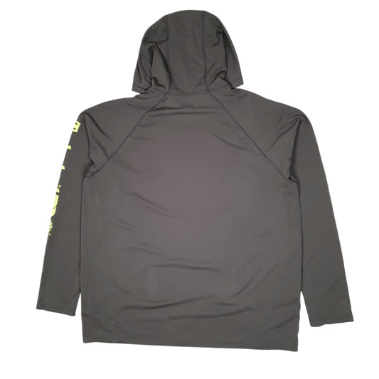 Mens Grey Timberland Pro Wick Work Thermal Hoodie Jumper