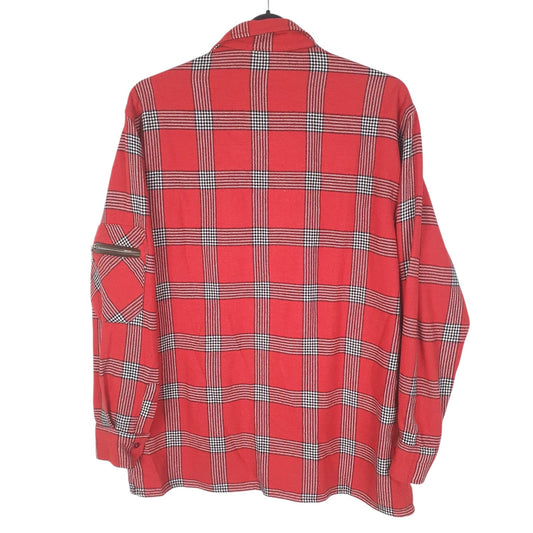Mens Red Carlo Rawz   Shirt