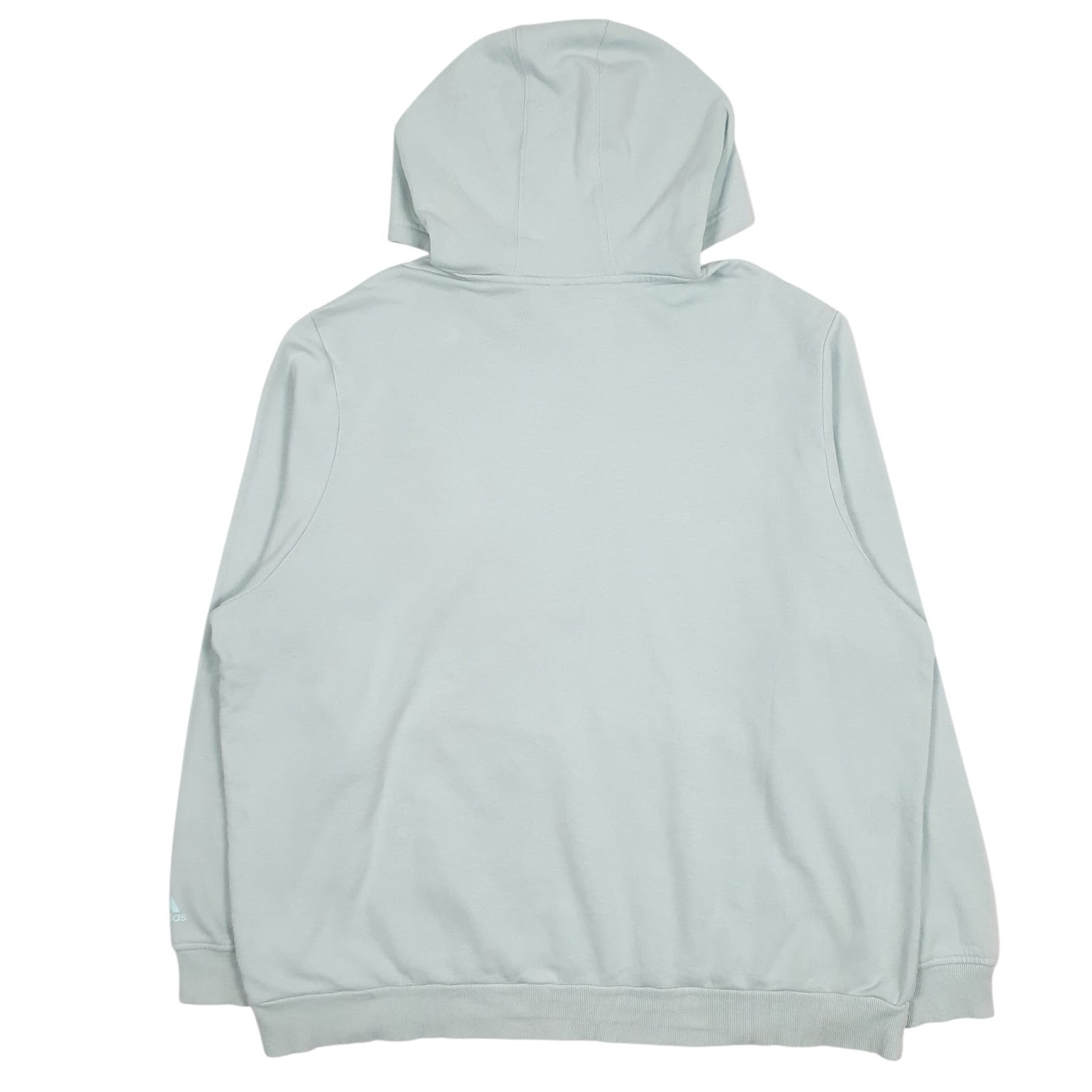 Mens Blue Adidas  Hoodie Jumper