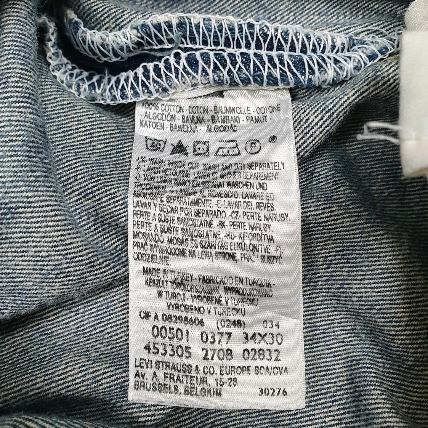 Mens Blue Levis   Jeans