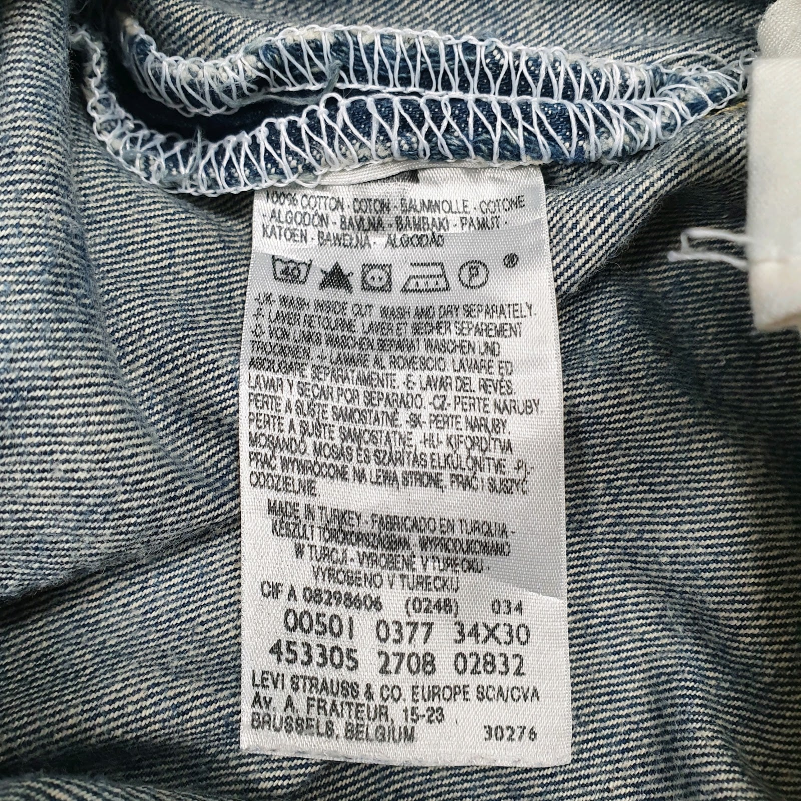 Mens Blue Levis   Jeans