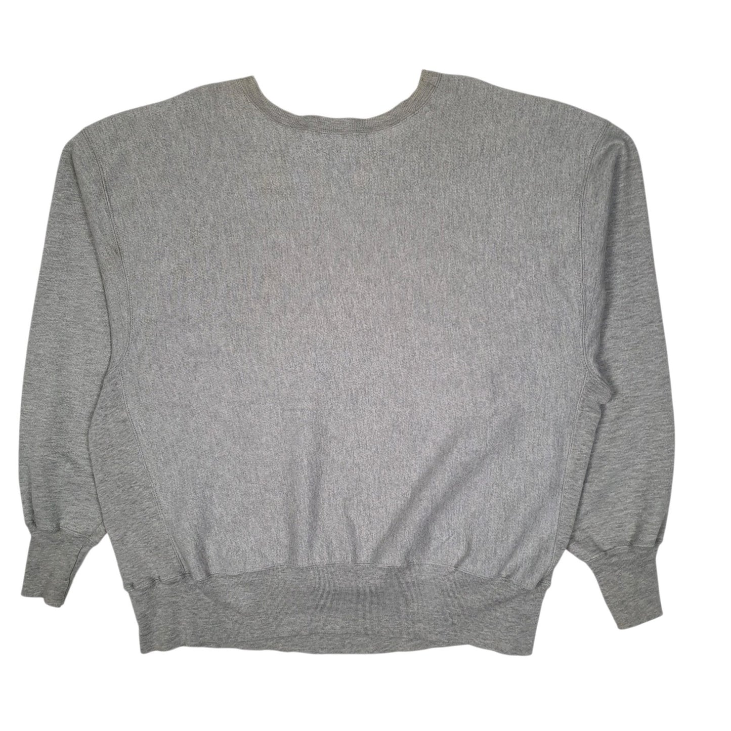 Mens Grey Champion Northwest Vintage 00s Reverse Weave Crewneck Jumper