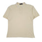 Mens Yellow Fila  Short Sleeve Polo Shirt