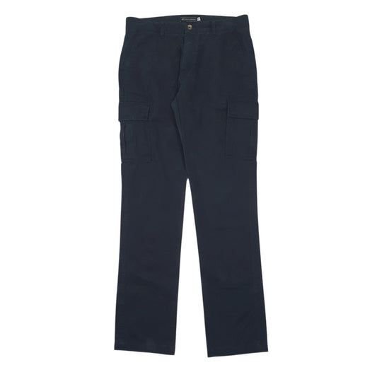 Mens Black City Wear  Cargo Trousers
