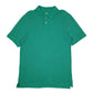 Mens Green Sun River  Short Sleeve Polo Shirt