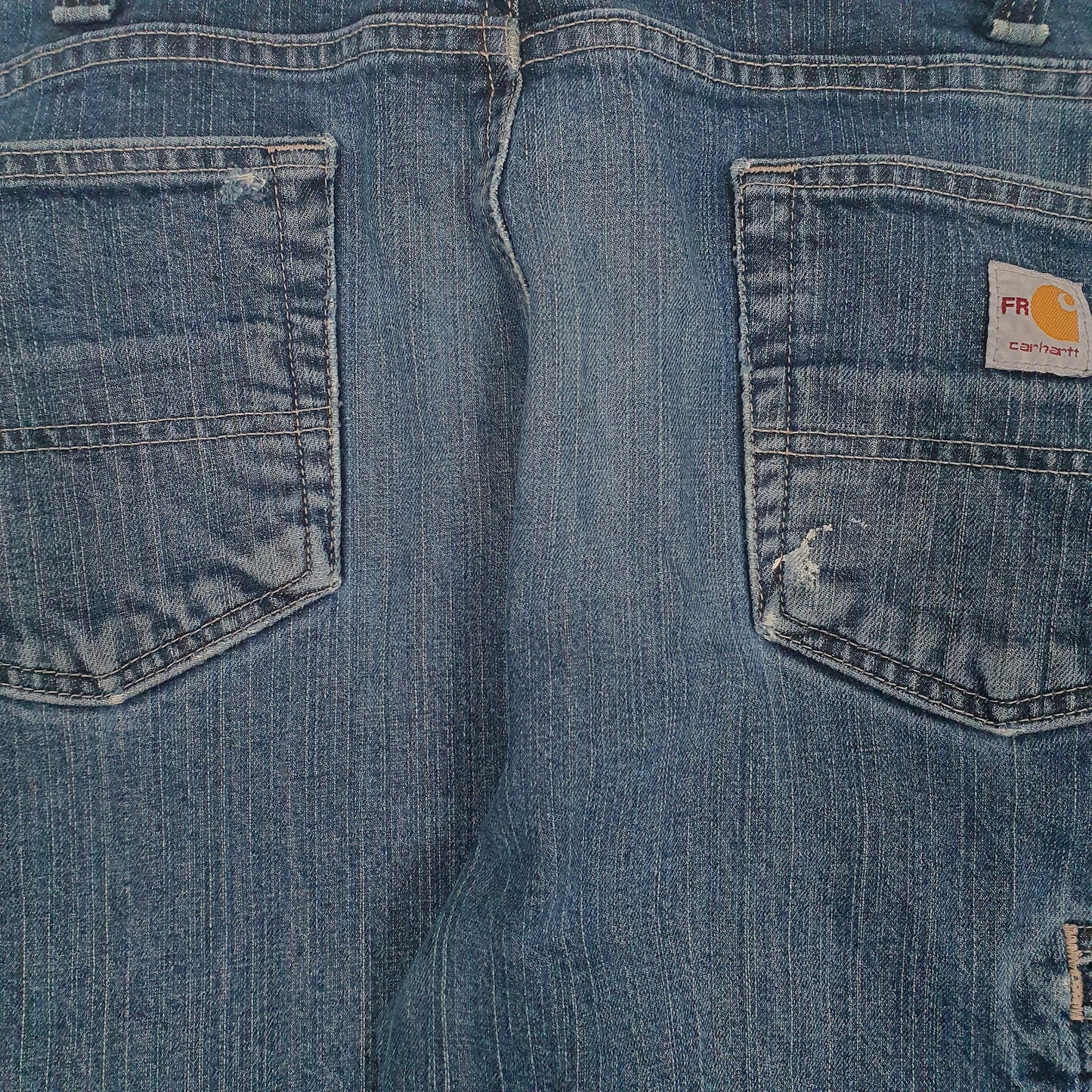 Mens Blue Carhartt   Jeans