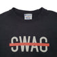 Mens Black Champion Swag Crewneck Jumper