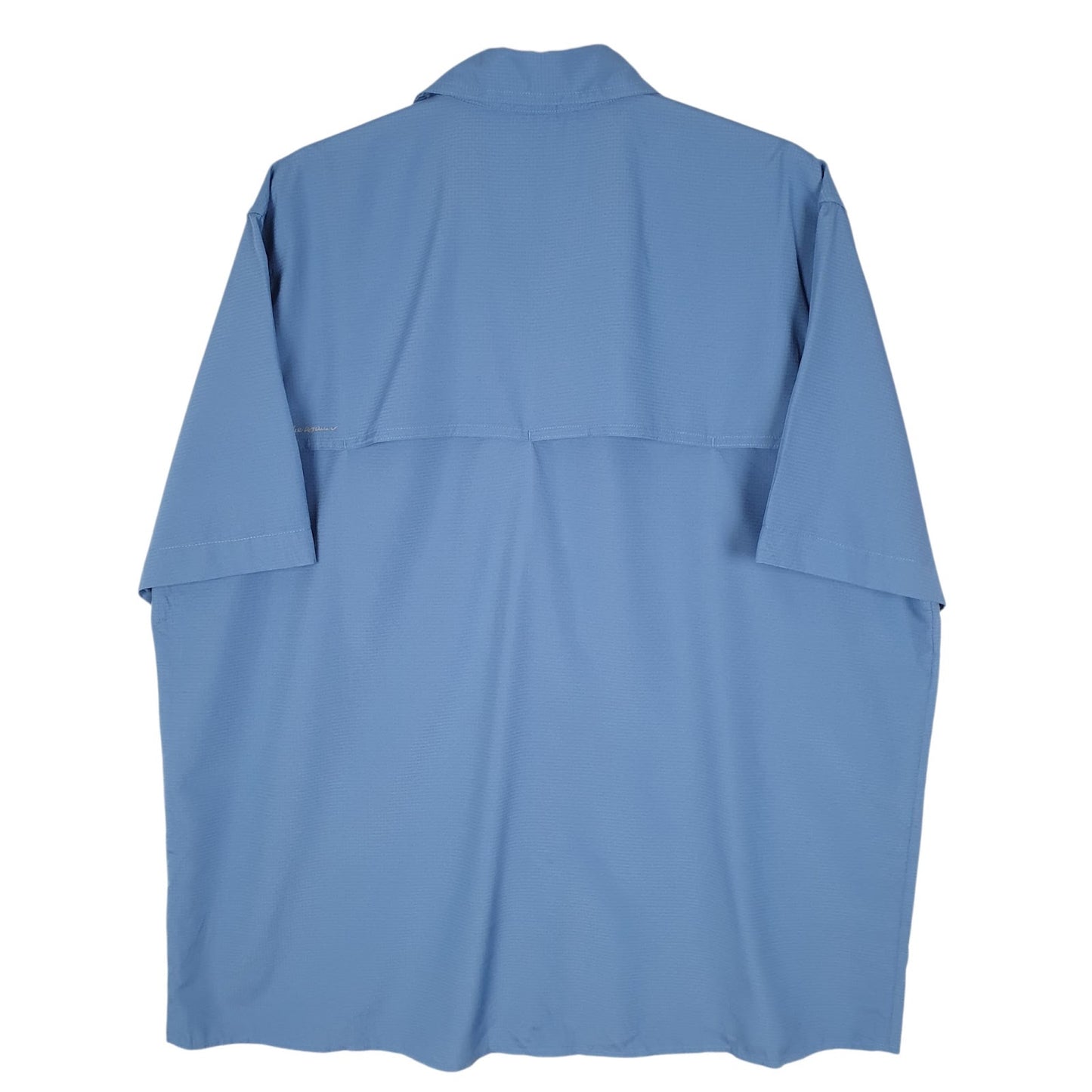 Mens Blue Eddie Bauer Hiking  Shirt