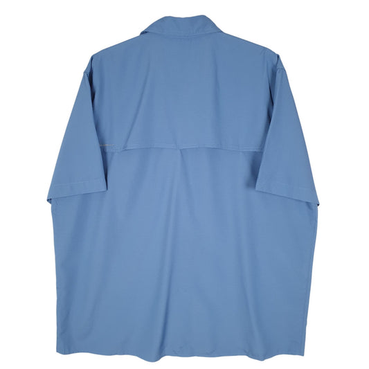 Mens Blue Eddie Bauer Hiking  Shirt