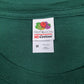 Mens Green Fruit Of The Loom   T Shirt