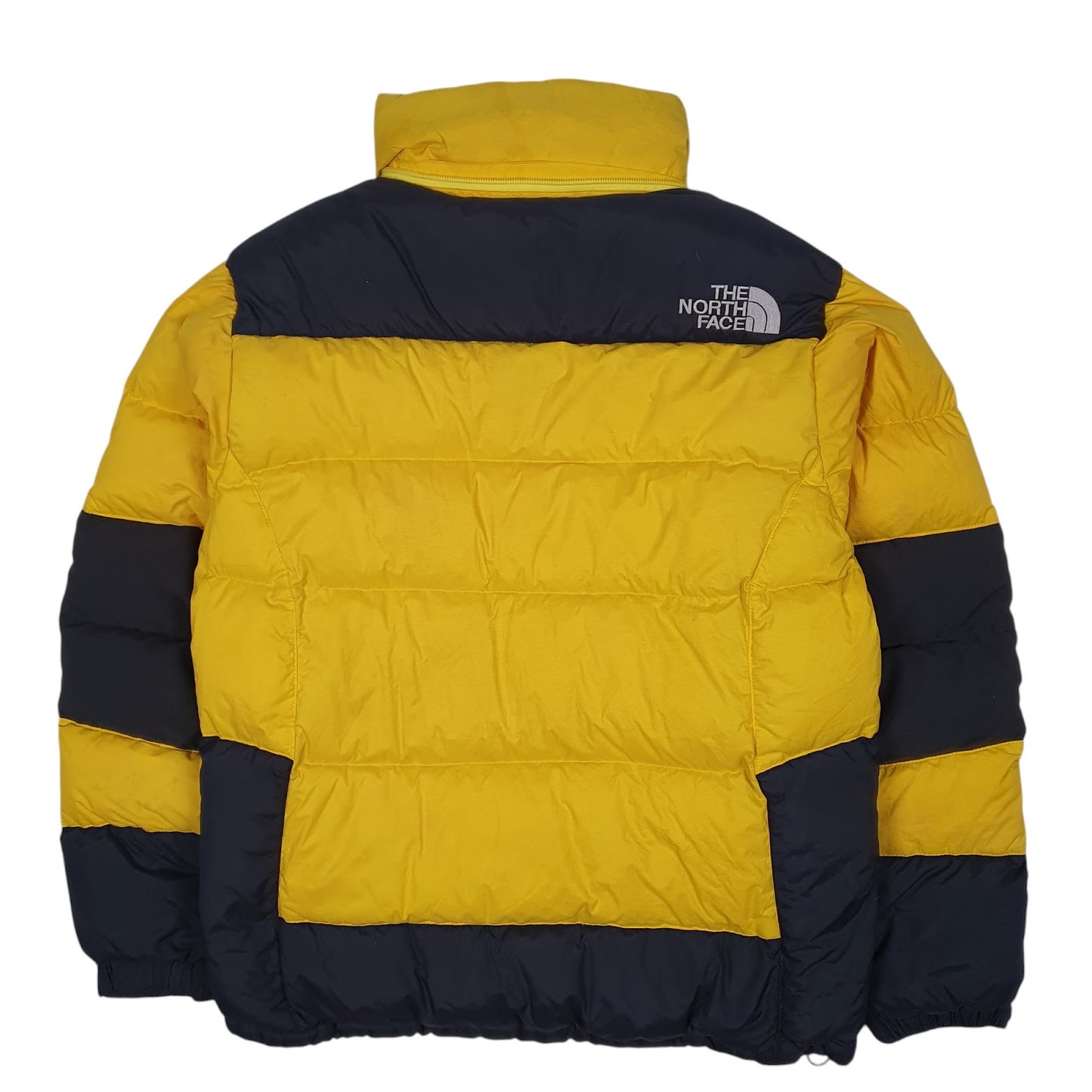 Mens Yellow The North Face Summit Series Baltoro 800  Coat