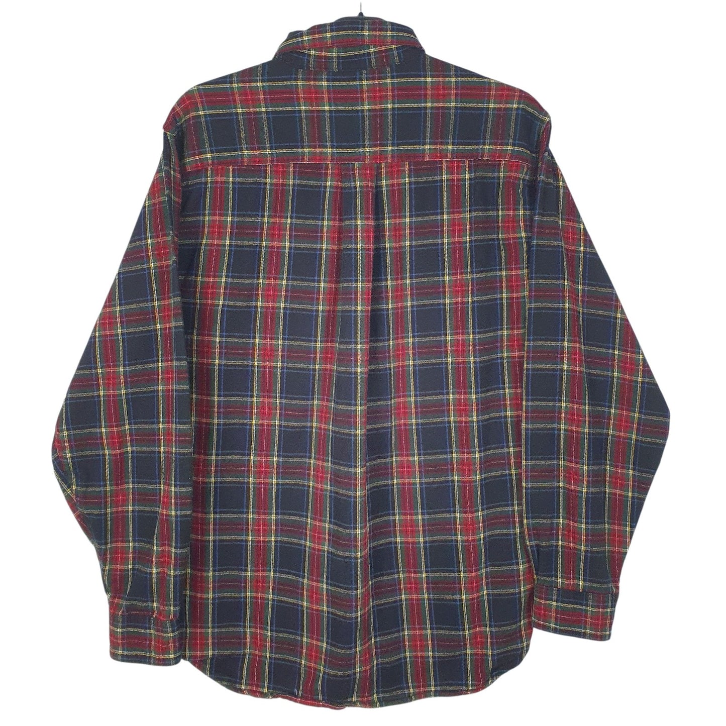 Mens Black L.L.Bean Flannel  Shirt