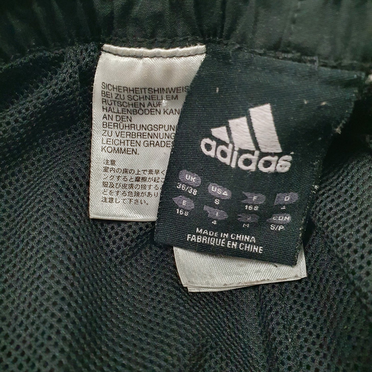 Mens Black Adidas   Trousers