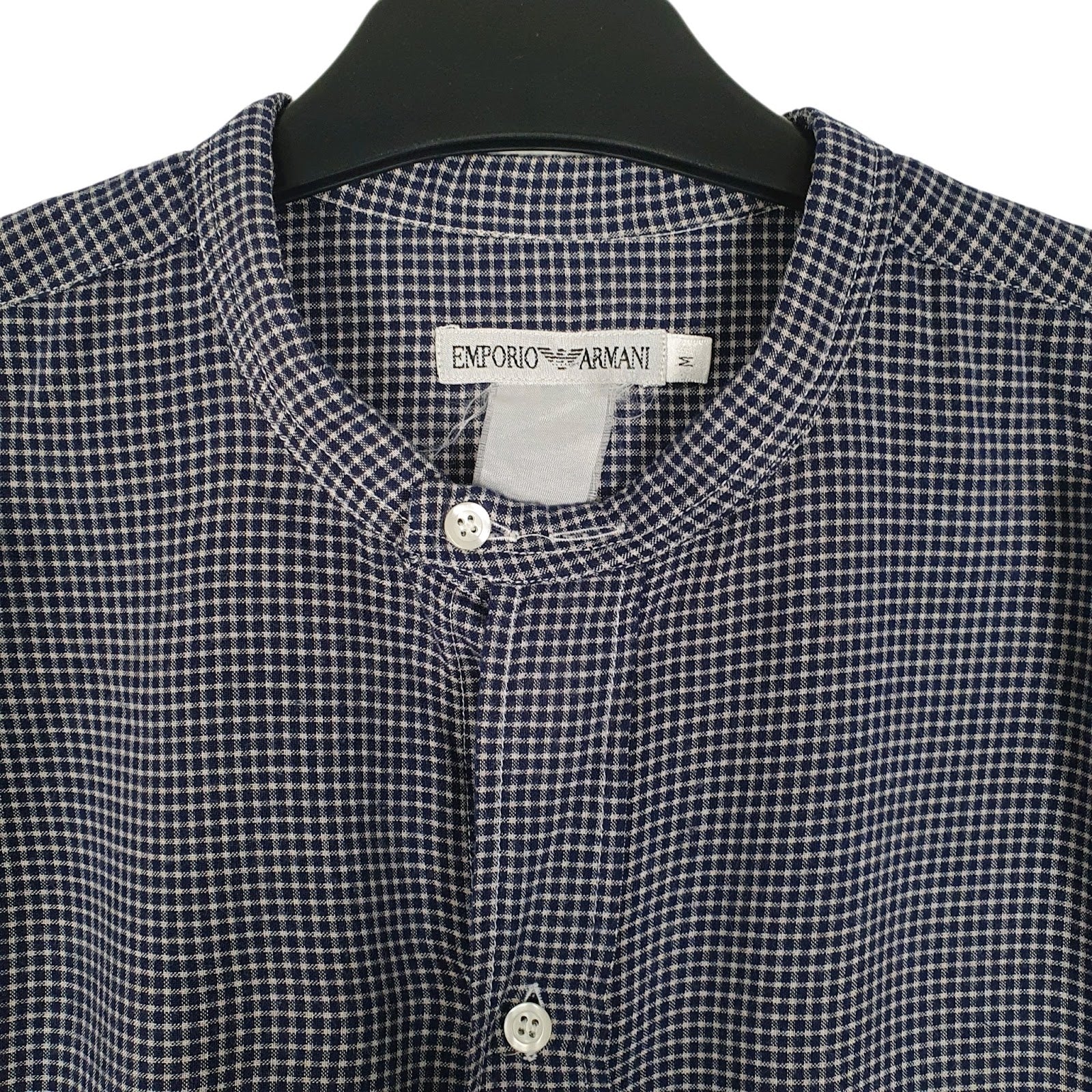 Mens Navy Emporio Armani   Shirt