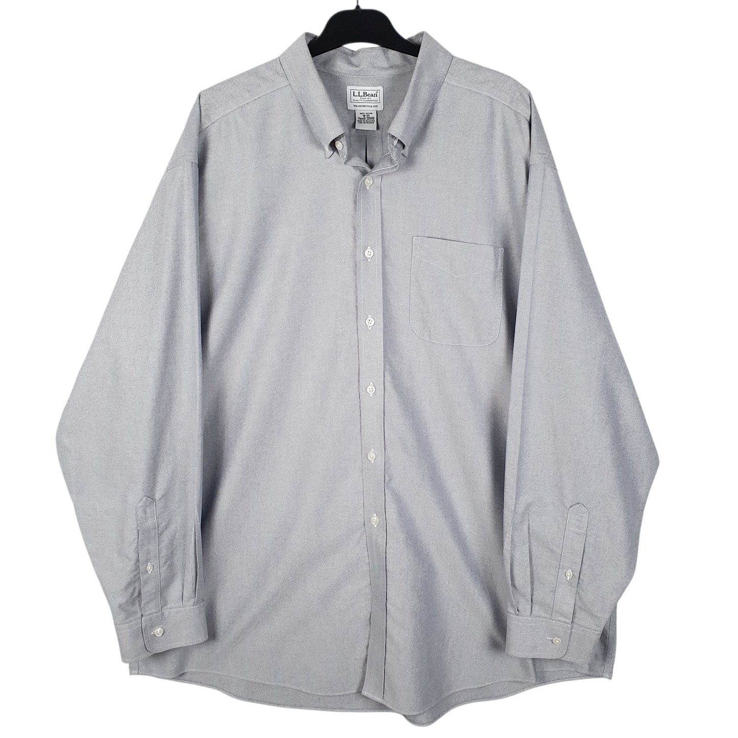 Mens Blue L.L.Bean  Long Sleeve Shirt