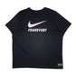 Mens Black Nike Dri Fit Frankfurt Short Sleeve T Shirt