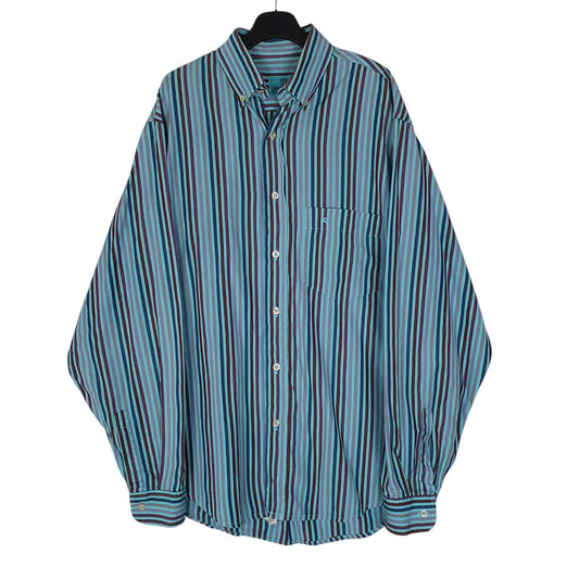 Mens Blue Enrico Coveri  Long Sleeve Shirt