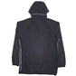 Mens Black Adidas Hooded Climawarm Fredericksburg Football Club Quarter Zip Jumper