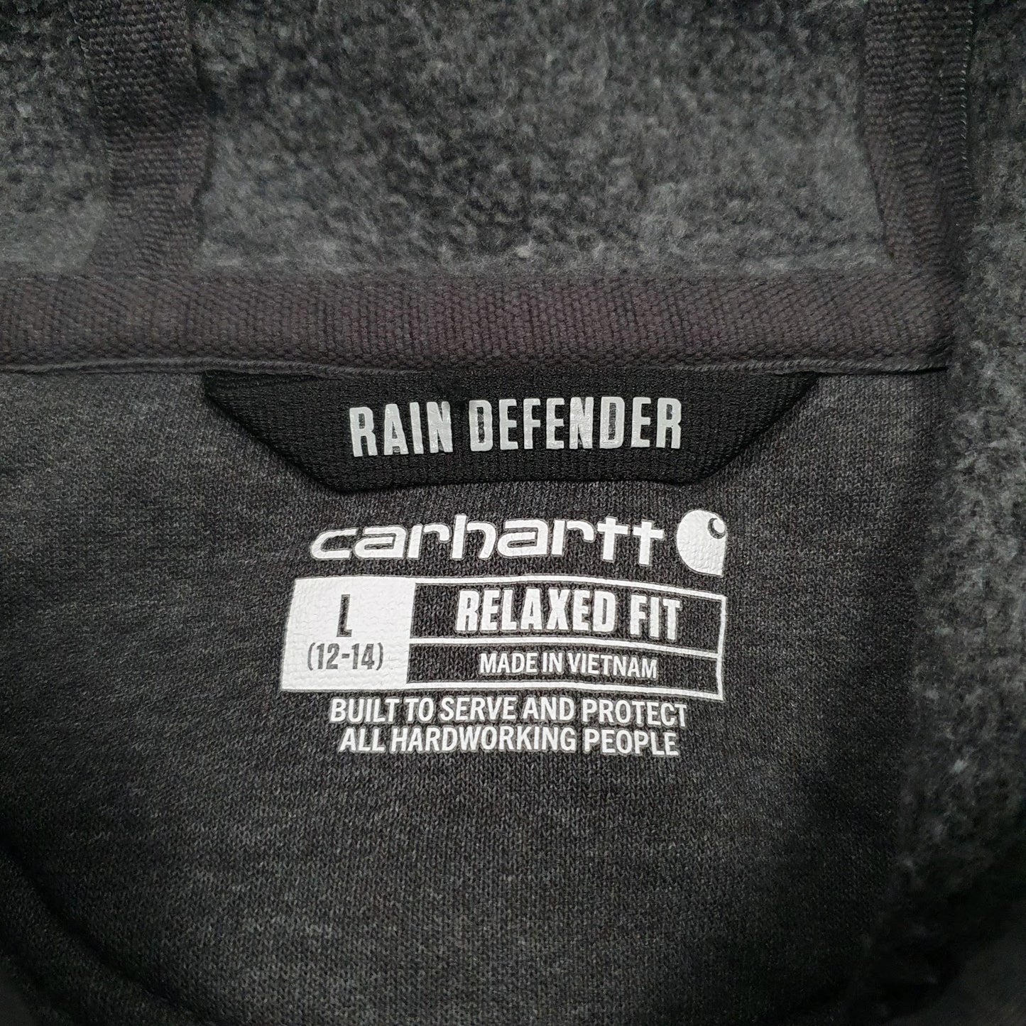 Womens Grey Carhartt  Full Zip Jumper