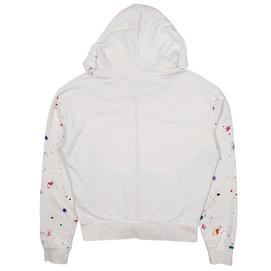 Womens White Champion Hoodie Full Zip Jumper