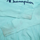 Mens Blue Champion Spellout Hoodie Jumper